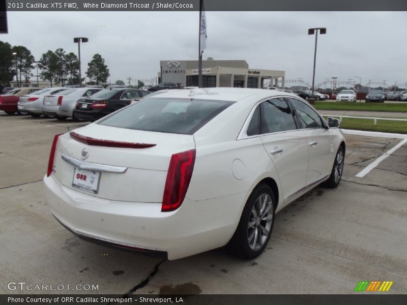 White Diamond Tricoat / Shale/Cocoa 2013 Cadillac XTS FWD