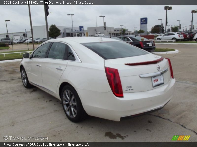 White Diamond Tricoat / Shale/Cocoa 2013 Cadillac XTS FWD