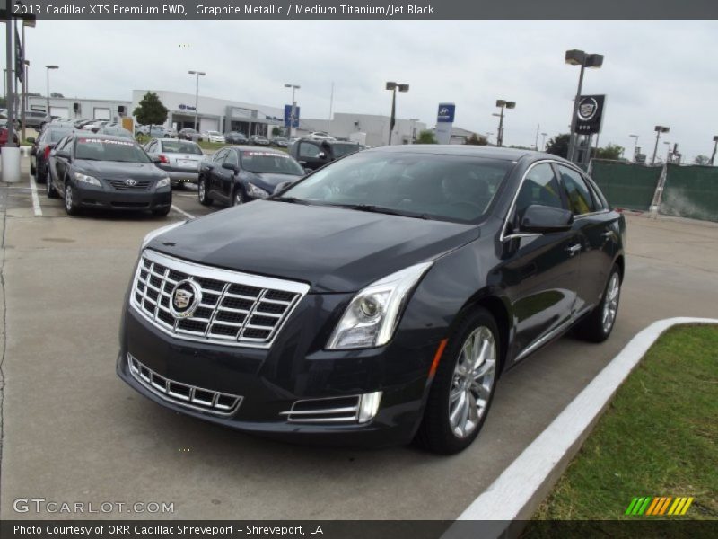 Graphite Metallic / Medium Titanium/Jet Black 2013 Cadillac XTS Premium FWD