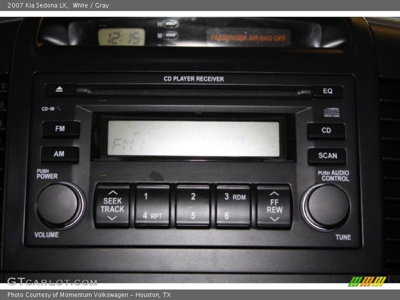 White / Gray 2007 Kia Sedona LX