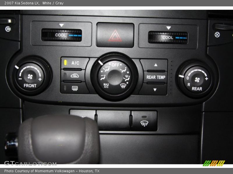 White / Gray 2007 Kia Sedona LX