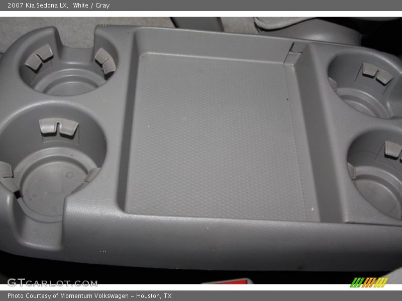White / Gray 2007 Kia Sedona LX