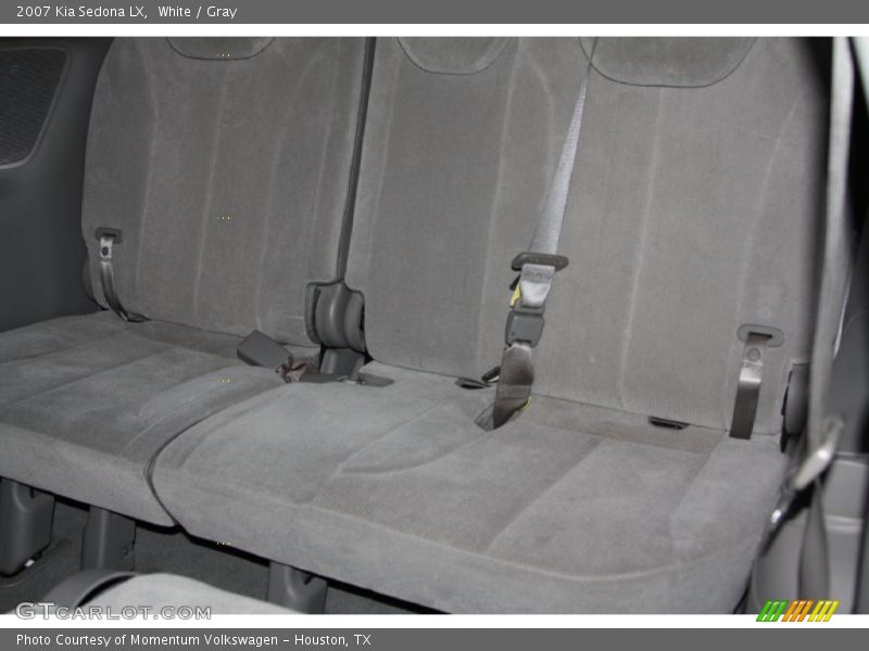 White / Gray 2007 Kia Sedona LX