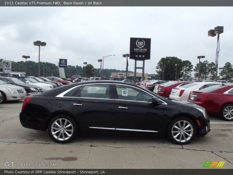 Black Raven / Jet Black 2013 Cadillac XTS Premium FWD