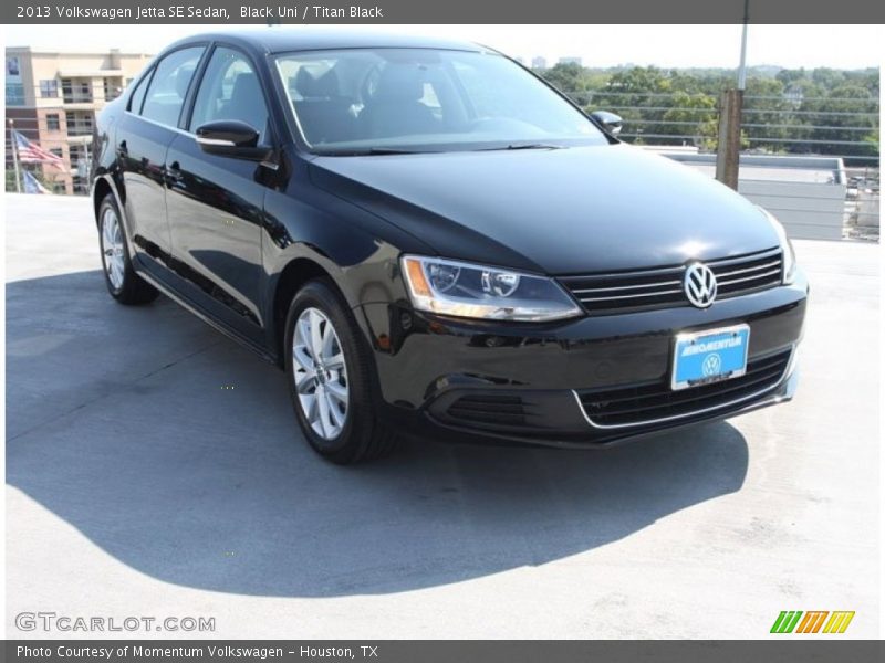 Black Uni / Titan Black 2013 Volkswagen Jetta SE Sedan