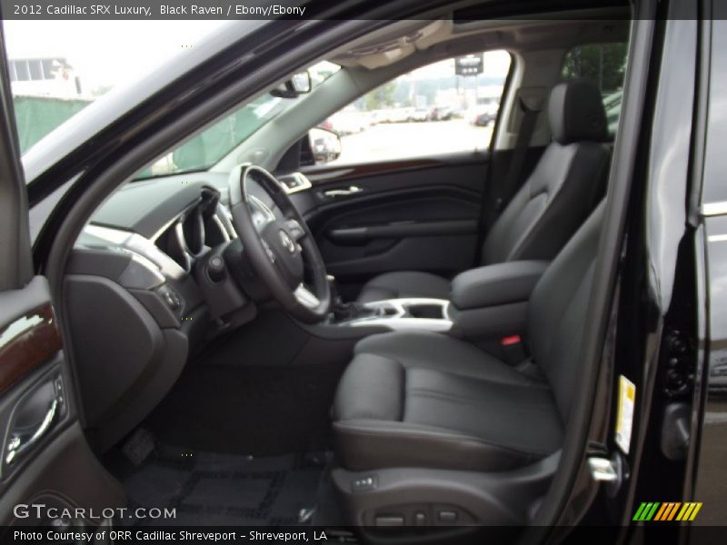 Black Raven / Ebony/Ebony 2012 Cadillac SRX Luxury