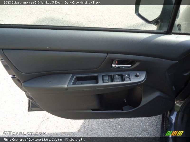 Dark Gray Metallic / Black 2013 Subaru Impreza 2.0i Limited 5 Door