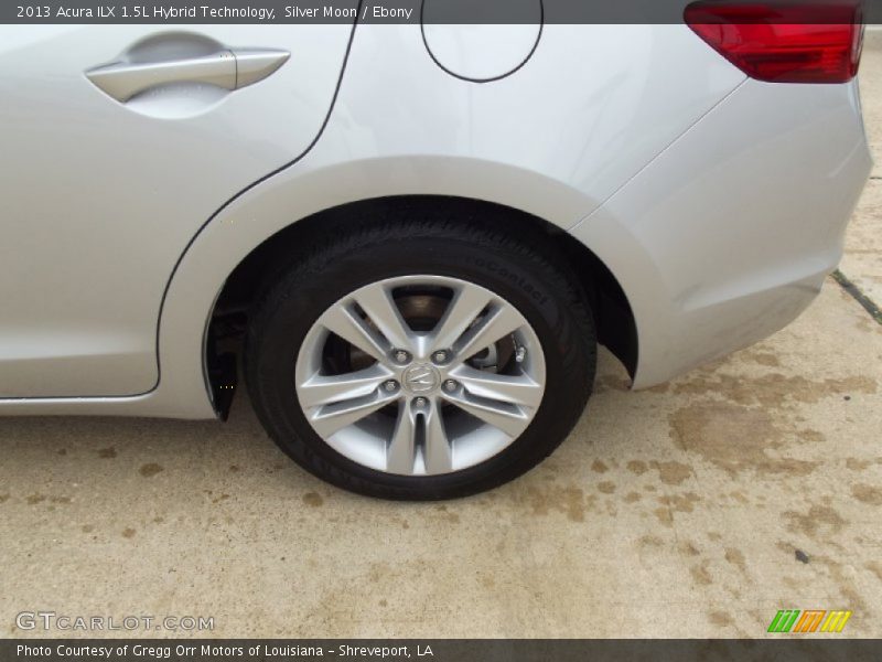 Silver Moon / Ebony 2013 Acura ILX 1.5L Hybrid Technology