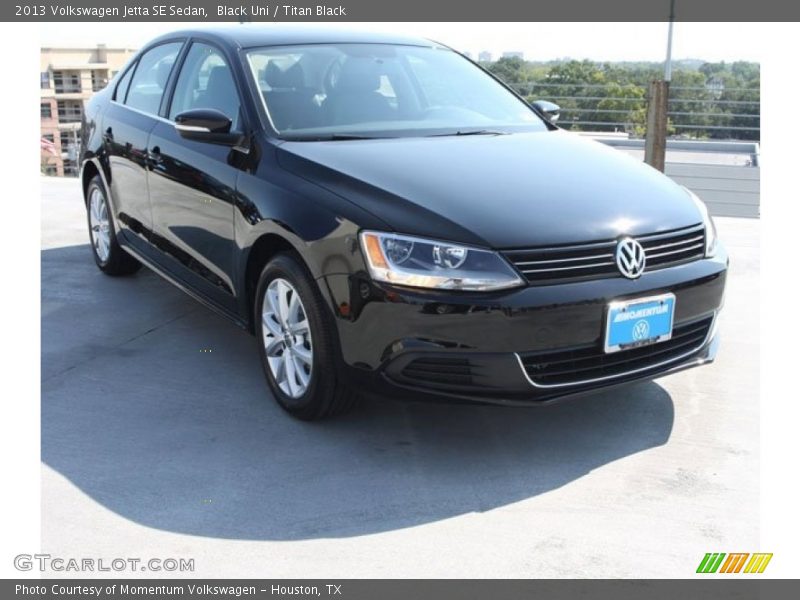 Black Uni / Titan Black 2013 Volkswagen Jetta SE Sedan