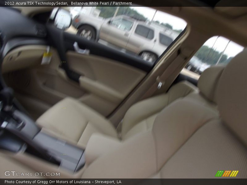 Bellanova White Pearl / Parchment 2012 Acura TSX Technology Sedan