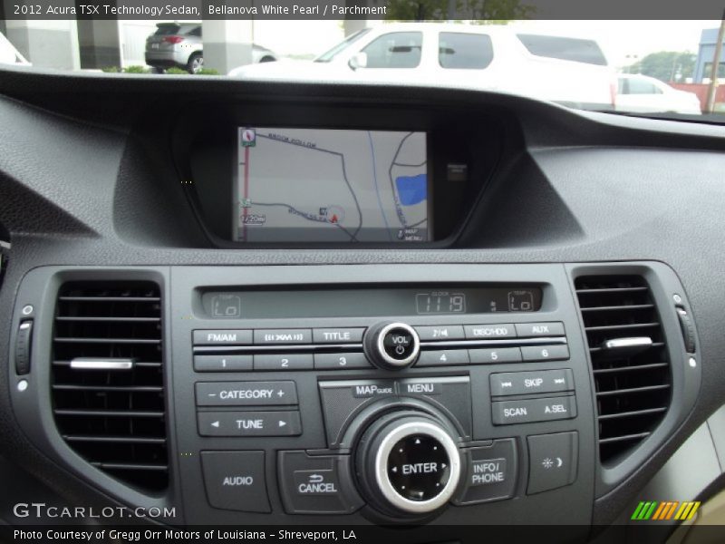 Bellanova White Pearl / Parchment 2012 Acura TSX Technology Sedan