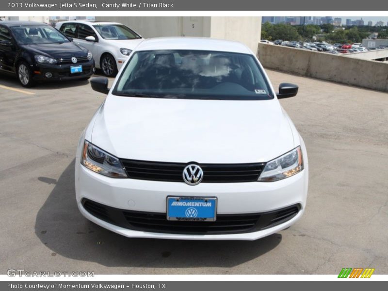Candy White / Titan Black 2013 Volkswagen Jetta S Sedan