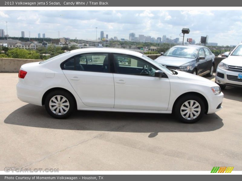 Candy White / Titan Black 2013 Volkswagen Jetta S Sedan