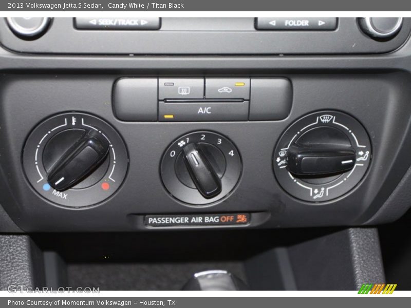 Candy White / Titan Black 2013 Volkswagen Jetta S Sedan