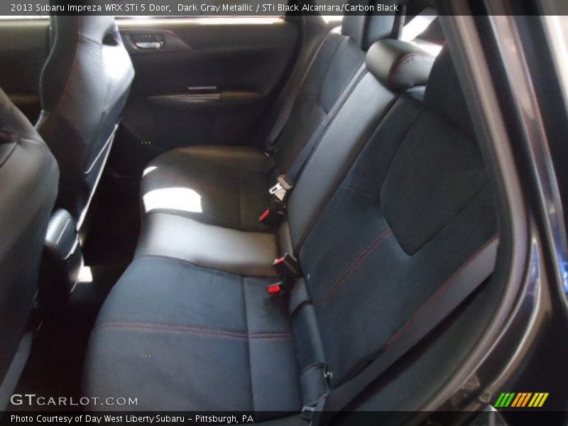 Dark Gray Metallic / STi Black Alcantara/Carbon Black 2013 Subaru Impreza WRX STi 5 Door