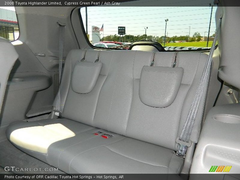Cypress Green Pearl / Ash Gray 2008 Toyota Highlander Limited