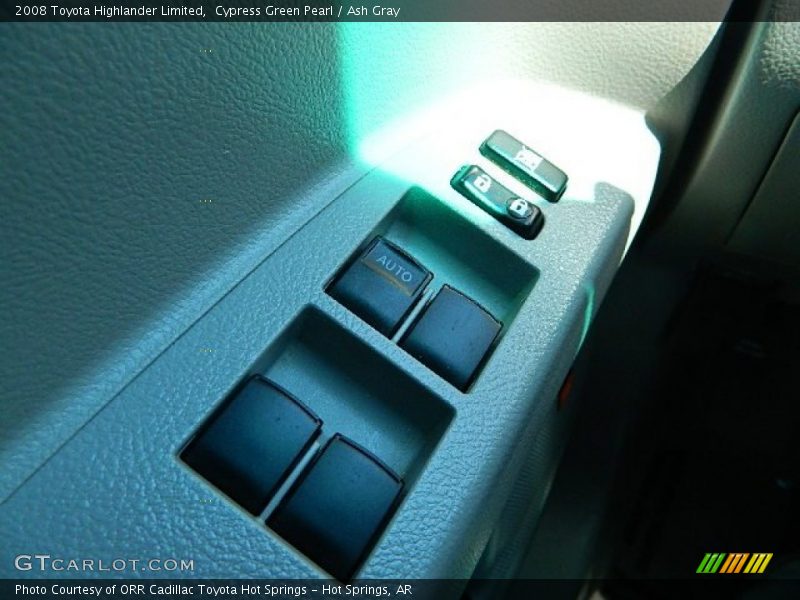 Cypress Green Pearl / Ash Gray 2008 Toyota Highlander Limited