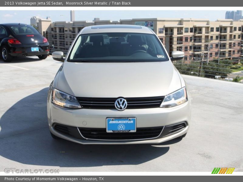 Moonrock Silver Metallic / Titan Black 2013 Volkswagen Jetta SE Sedan