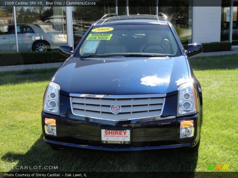 Blue Chip / Cashmere/Cocoa 2008 Cadillac SRX V6