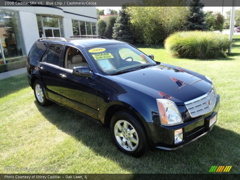 Blue Chip / Cashmere/Cocoa 2008 Cadillac SRX V6