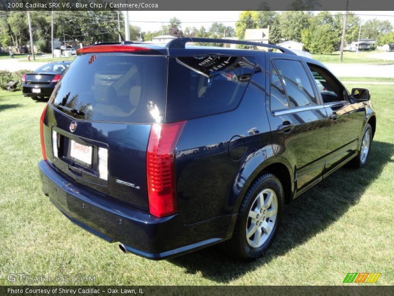Blue Chip / Cashmere/Cocoa 2008 Cadillac SRX V6