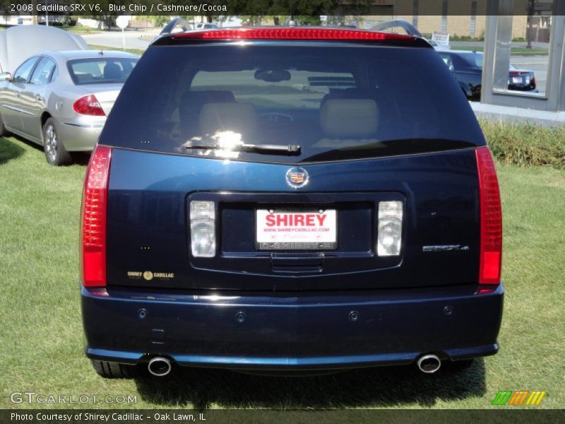 Blue Chip / Cashmere/Cocoa 2008 Cadillac SRX V6