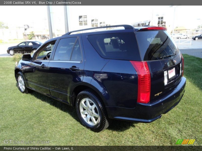Blue Chip / Cashmere/Cocoa 2008 Cadillac SRX V6