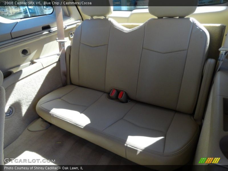 Rear Seat of 2008 SRX V6