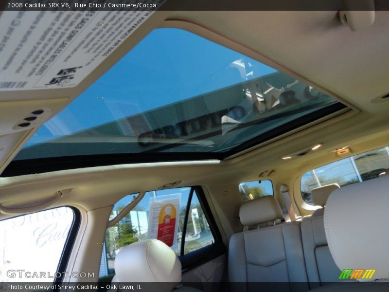 Blue Chip / Cashmere/Cocoa 2008 Cadillac SRX V6
