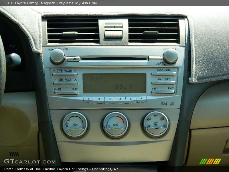Magnetic Gray Metallic / Ash Gray 2010 Toyota Camry