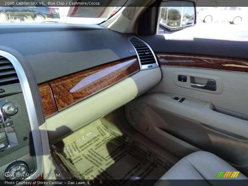 Blue Chip / Cashmere/Cocoa 2008 Cadillac SRX V6