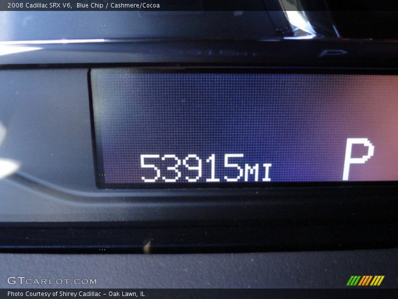 Blue Chip / Cashmere/Cocoa 2008 Cadillac SRX V6