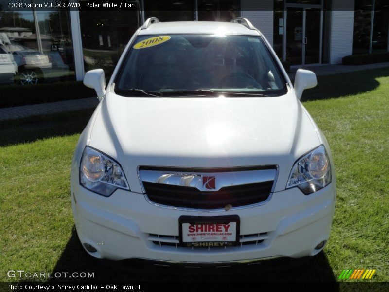 Polar White / Tan 2008 Saturn VUE XR AWD