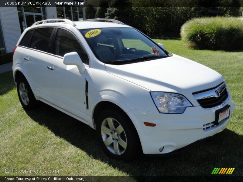 Polar White / Tan 2008 Saturn VUE XR AWD