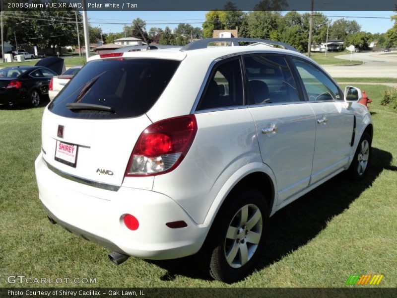 Polar White / Tan 2008 Saturn VUE XR AWD
