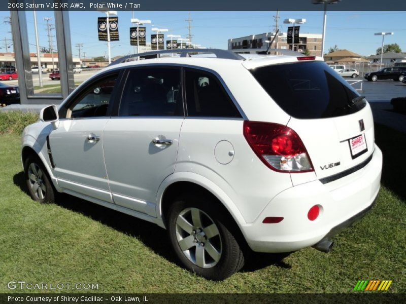 Polar White / Tan 2008 Saturn VUE XR AWD