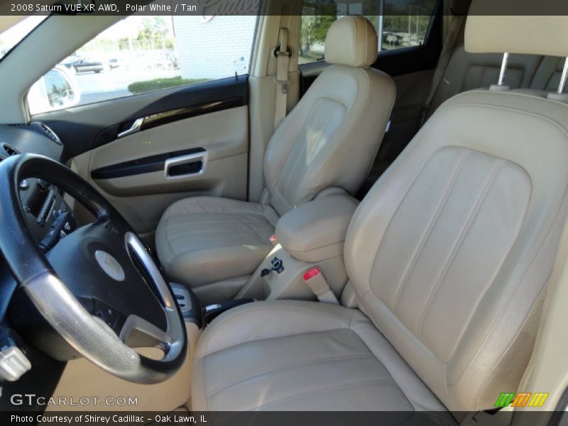 Polar White / Tan 2008 Saturn VUE XR AWD