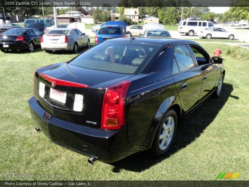 Black Raven / Ebony 2005 Cadillac CTS Sedan