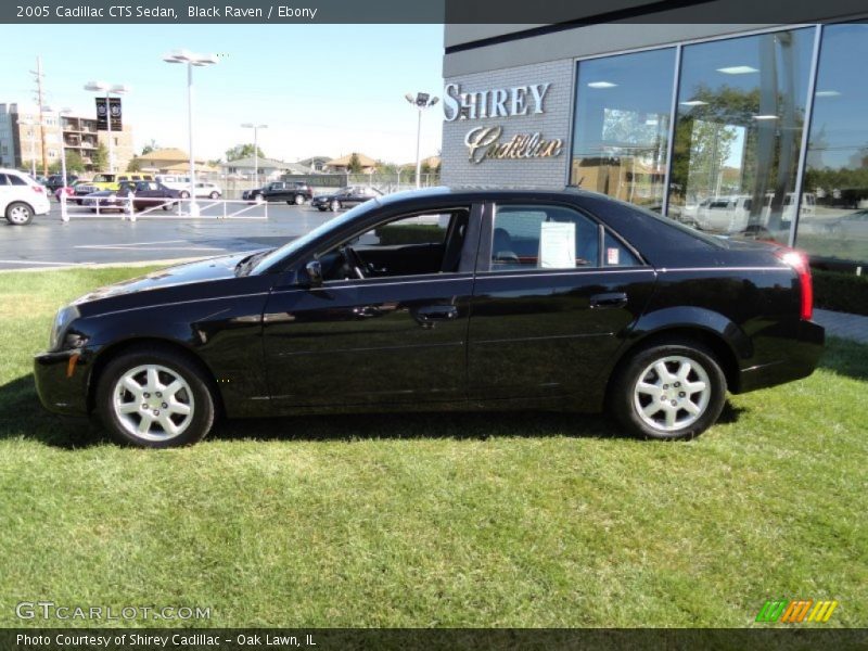 Black Raven / Ebony 2005 Cadillac CTS Sedan