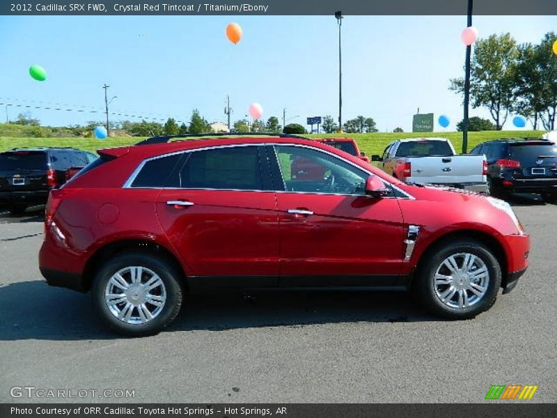 Crystal Red Tintcoat / Titanium/Ebony 2012 Cadillac SRX FWD