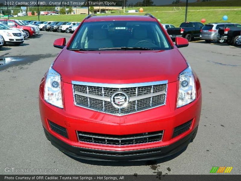 Crystal Red Tintcoat / Titanium/Ebony 2012 Cadillac SRX FWD