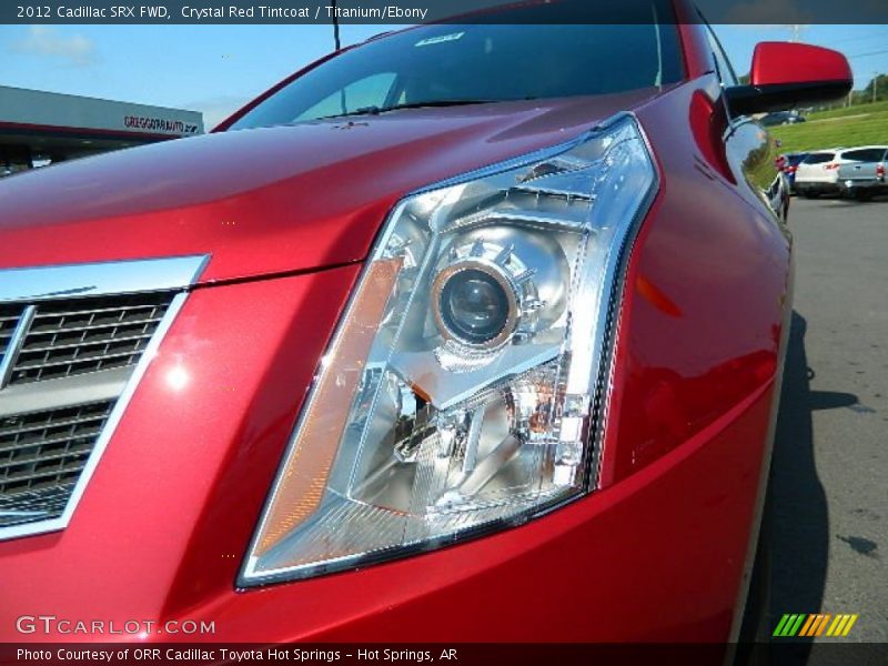 Crystal Red Tintcoat / Titanium/Ebony 2012 Cadillac SRX FWD
