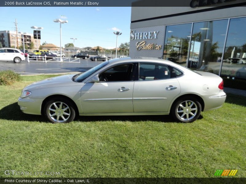 Platinum Metallic / Ebony 2006 Buick LaCrosse CXS