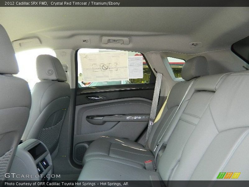 Crystal Red Tintcoat / Titanium/Ebony 2012 Cadillac SRX FWD
