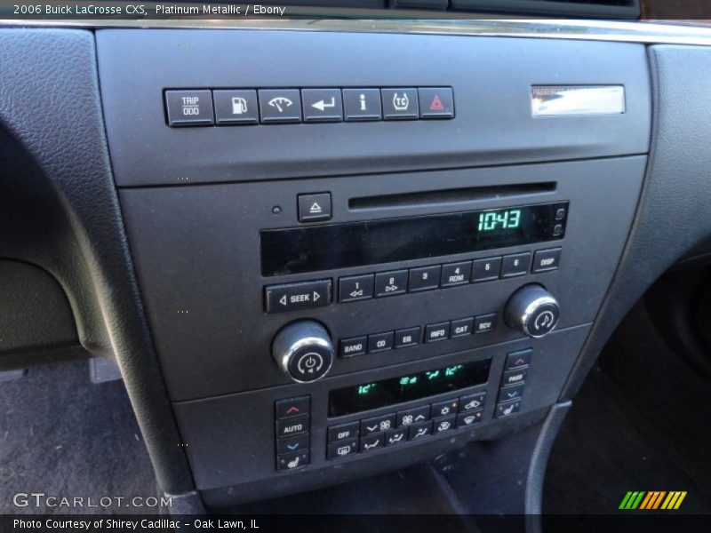 Platinum Metallic / Ebony 2006 Buick LaCrosse CXS