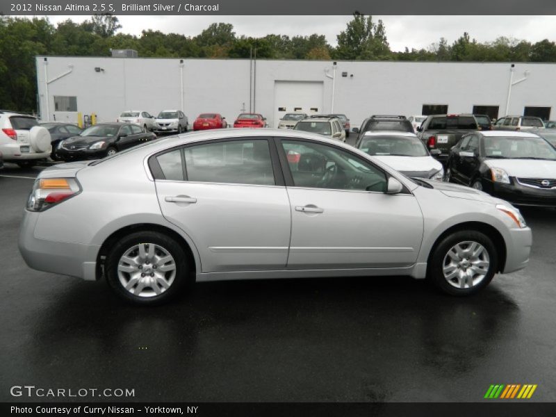 Brilliant Silver / Charcoal 2012 Nissan Altima 2.5 S
