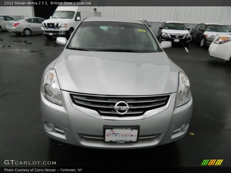 Brilliant Silver / Charcoal 2012 Nissan Altima 2.5 S