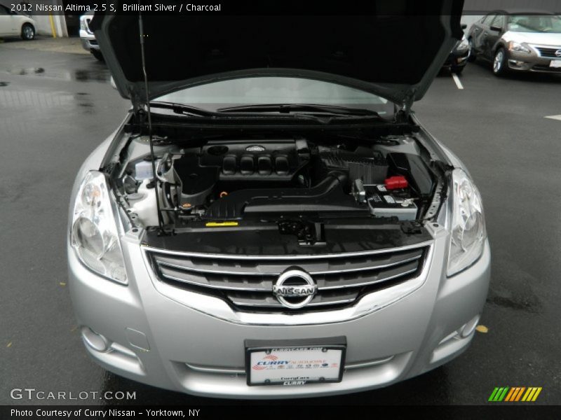 Brilliant Silver / Charcoal 2012 Nissan Altima 2.5 S