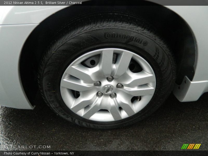 Brilliant Silver / Charcoal 2012 Nissan Altima 2.5 S