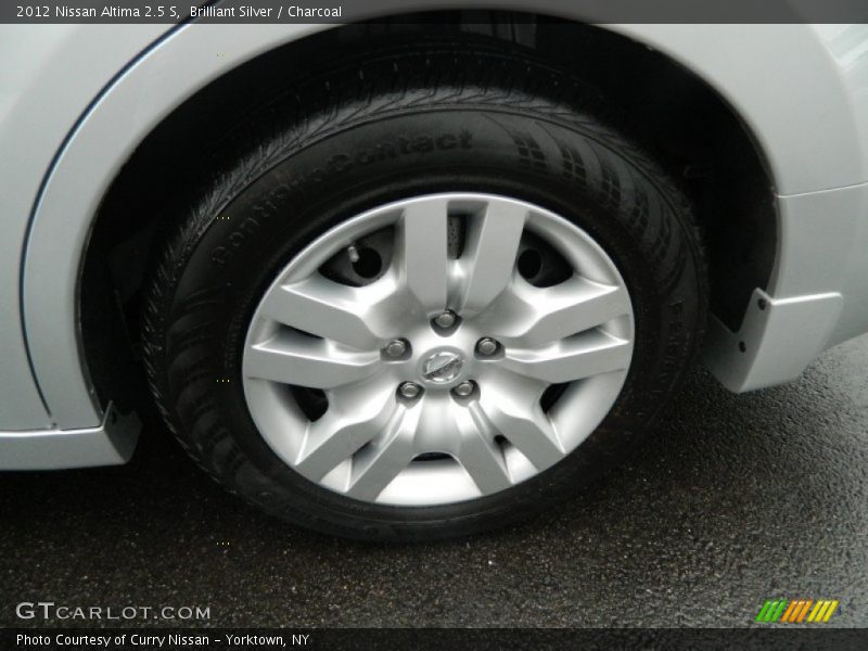 Brilliant Silver / Charcoal 2012 Nissan Altima 2.5 S